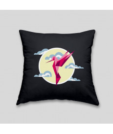 Hummingbird cushion